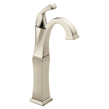 Click here to see Delta 751-PN-DST Delta Dryden Polished Nickel Vessel Lavatory Faucet with 5