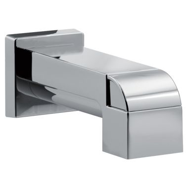 Click here to see Delta RP75435 Delta Ara Tub Spout w/ Pull-Up Diverter, Chrome - RP75435