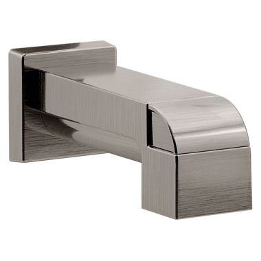 Click here to see Delta RP75435SS Delta Ara Tub Spout w/ Pull-Up Diverter, Stainless - RP75435SS