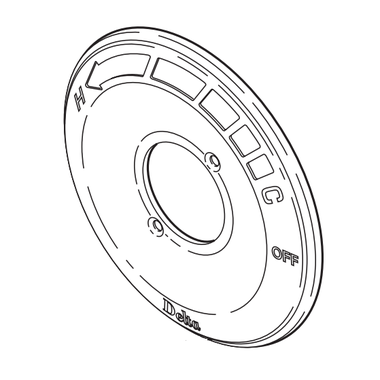 Click here to see Delta RP76927 Delta Model RP76927 Chrome Escutcheon