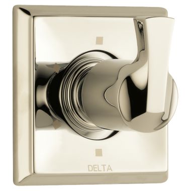 Click here to see Delta T11951-PN Delta Dryden 6-Function Diverter Valve Trim, Lever Handle, 3-Port, Polished Nickel - T11951-PN