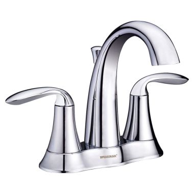 Click here to see Speakman SI-F013 Speakman Brenta Two-Handle Centerset Bathroom Faucet with Drain Assembly, 1.5 GPM, Three-Hole, Chrome - SI-F013