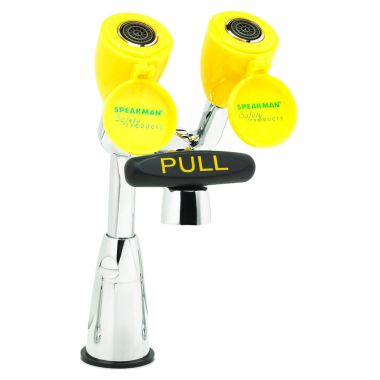 Click here to see Speakman SEF-1000-CA-8 Speakman SEF-1800-CA-8 Eyesaver Chrome / Yellow Eye Wash/Faucet Combination