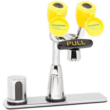 Click here to see Speakman SEF-1813 Speakman Sef-1813 Eyesaver Chrome / Yellow Eye Wash/Faucet Combination