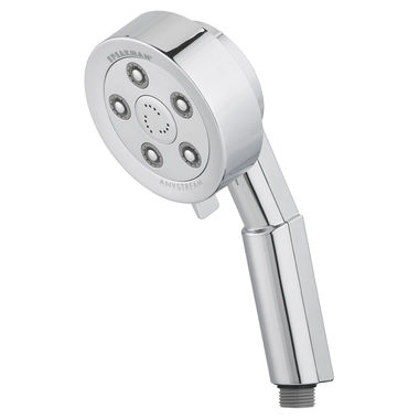 Click here to see Speakman VS-3010 Speakman Neo 4in Three-Function Anystream Hand Shower with 60in Metal Hose, 5 Plungers, 45 Sprays, 12 Massage Jets, 2.5 GPM, Chrome - VS-3010