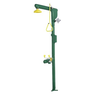 Click here to see Speakman SE-7001 Speakman SE-7001 Safe-T-Zone Green / Yellow Heat Traced Emergency Shower Combination