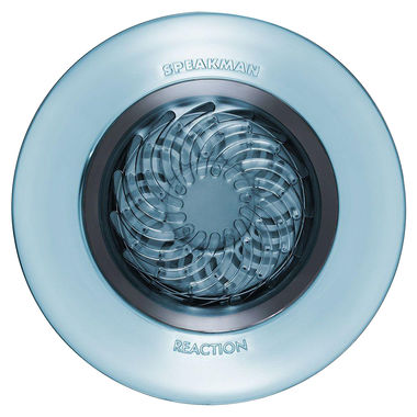 Click here to see Speakman S-4000-E175 Speakman Reaction 5.5in Single-Function Shower Head with 35 Sprays, Round, WaterSense, 1.75 GPM, Dusk Blue/Chrome - S-4000-E175