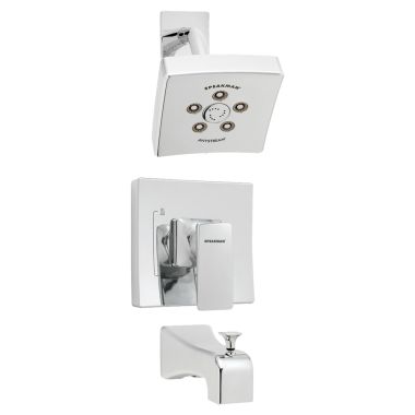 Click here to see Speakman SM-9030-P Speakman Sm-9030-P- The Edge Chrome Shower And Tub Combination