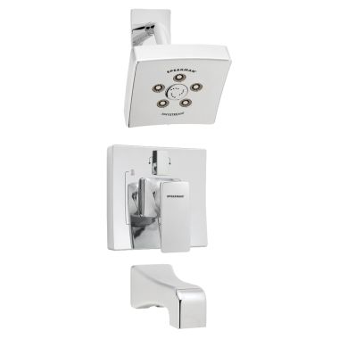 Click here to see Speakman SM-9430-P Speakman SM-9430-P The Edge Chrome Shower And Tub Combination