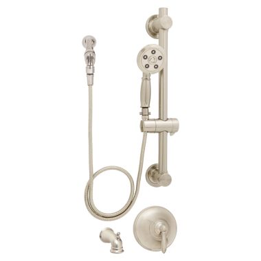 Click here to see Speakman SM-6090-ADA-PBN Speakman SM-6090-ADA-PBN Alexandria Brushed Nickel Shower And Tub Combination