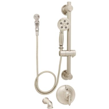 Click here to see Speakman SM-6490-ADA-PBN Speakman Sm-6490-Ada-Pbn Alexandria Brushed Nickel Shower And Tub Combination