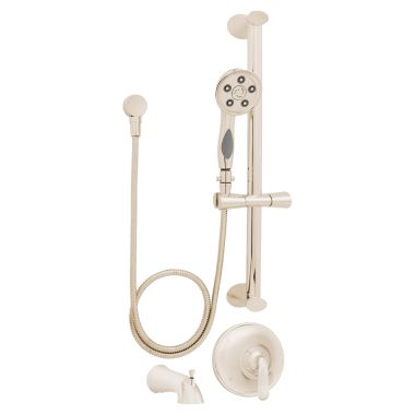 Click here to see Speakman SM-7050-P-BN Speakman SM-7050-P-BN Caspian Brushed Nickel Shower And Tub Combination