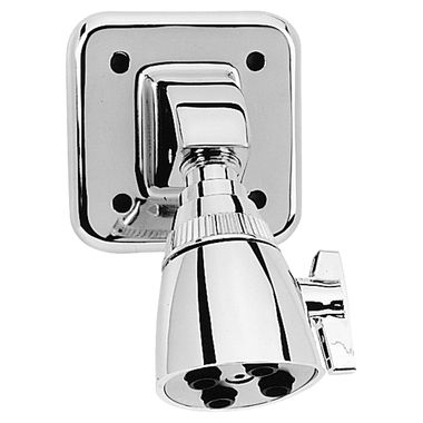Click here to see Speakman S-2280 Speakman Commercial Shower Head w/ 4 Plungers and 32 Sprays, 2.5 GPM, Vandal-Resistant, Adjusting T-Handle, Polished Chrome - S-2280