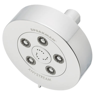 Click here to see Speakman S-3010 Speakman Neo 6in 3-Function Shower Head, Anystream Technology, Polished Brass, 2.5 GPM - S-3010