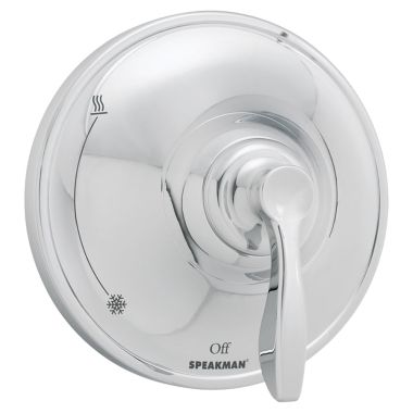 Click here to see Speakman SM-10000-P Speakman Chelsea Pressure Balance Shower Valve Trim, Lever Handle, Polished Chrome - SM-10000-P