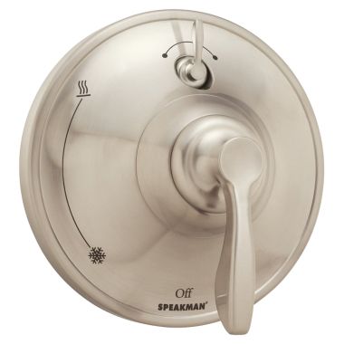 Click here to see Speakman SM-10400-P-BN Speakman Chelsea Pressure Balance Valve and Trim Kit w/ Diverter, Brushed Nickel - SM-10400-P-BN