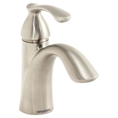 Click here to see Speakman SB-2011-BN Speakman Chelsea Single-Handle Bathroom Faucet, Lever Handle, Deck Mount, Single-Hole Installation, Brushed Nickel - SB-2011-BN