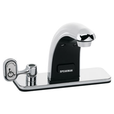 Click here to see Speakman S-8718-CA Speakman S-8718-CA Sensorflo Chrome Touchless Lavatory Faucet