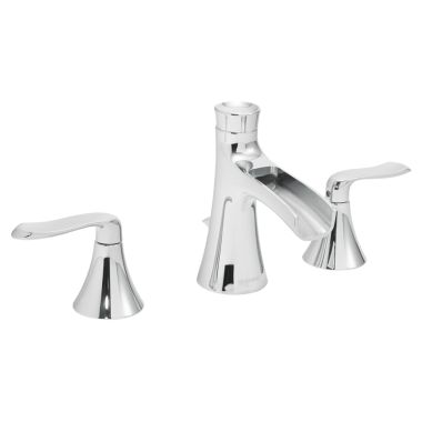 Click here to see Speakman SB-1221 Speakman Caspian Two-Handle Widespread Bathroom Faucet with Metal Pop-Up Drain Assembly, Lever Handles, 1.2 GPM, Chrome - SB-1221