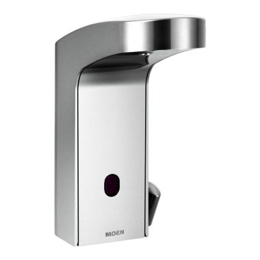 Click here to see Moen 8552AC Moen 8552AC M-Power Electronic Modern Hands-Free Sensor Lavatory Faucet w/ AC Adapter, Mixing, Chrome