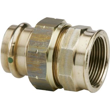 Click here to see Commodity  Viega 79715 ProPress 1-1/4 Inch Copper Press Union, Smart Connect, Zero Lead