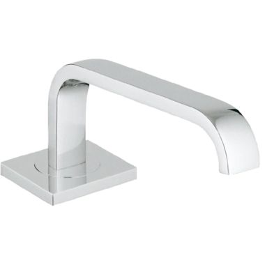 Click here to see Grohe 13315000 Grohe Allure F-Digital Tub Spout, Starlight Chrome Finish, 8-1/4in Spout Reach, Single-Hole Deck-Mounted Installation - 13315000
