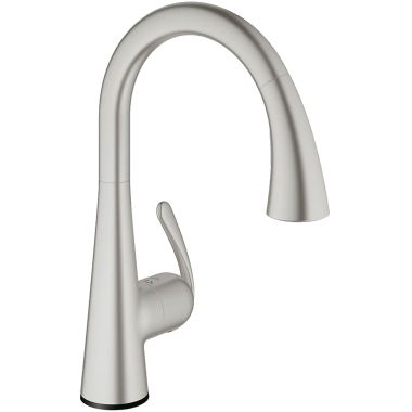 Click here to see Grohe 30205DC0 Grohe 30205DC0 Ladylux3 Cafe Touch Pull-Down Kitchen Faucet - Supersteel
