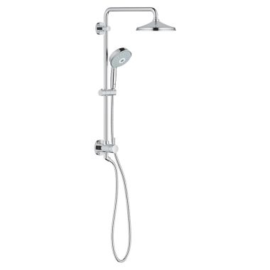 Click here to see Grohe 26125000 Grohe 26125000 Retro-Fit 210 Shower System - StarLight Chrome