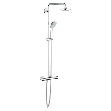 Click here to see Grohe 26128000 GROHE 26128000 Euphoria System 180 Shower with Thermostat, Chrome