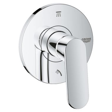 Click here to see Grohe 118307 Grohe 118307 Europlus 3-Port Diverter Valve Trim, StarLight Chrome