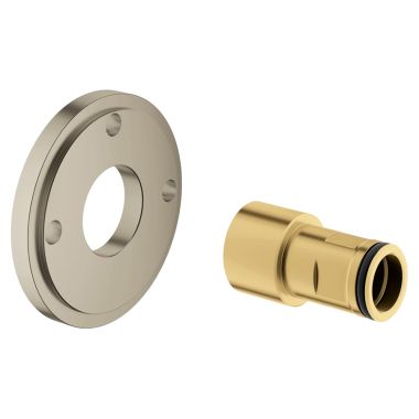 Click here to see Grohe 26030EN0 GROHE 26030EN0 Retro-Fit Spacer for Shower System, Brushed Nickel 