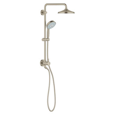 Click here to see Grohe 26125EN0 Grohe 26125EN0 Retro-Fit Shower System, Brushed Nickel