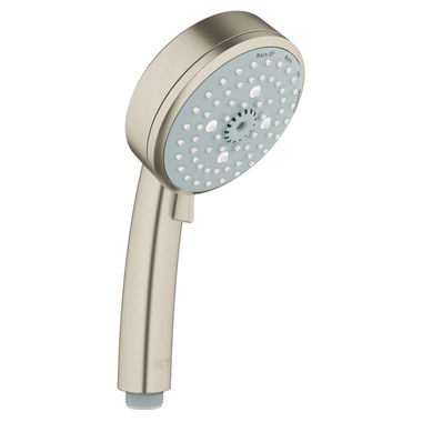 Click here to see Grohe 27575EN1 GROHE 27575EN1 New Tempesta Cosmopolitan 100 Hand Shower (Brushed Nickel)