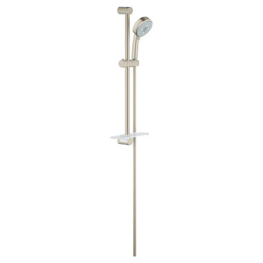 Click here to see Grohe 27577EN1 Grohe 27577EN1 New Tempesta Cosmopolitan Shower Rail Set, Brushed Nickel