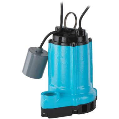Click here to see Little Giant 511573 Little Giant Effluent Pump, 1/2 hp, 20 ft. Cord Length, 1-1/2-inch Discharge, 115 Volts, 59.4 gpm - 10ENH-CIA-RF 511573