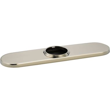 Click here to see Brizo RP71451PN Brizo Artesso Polished Nickel Three-Hole Escutcheon Plate - RP71451PN
