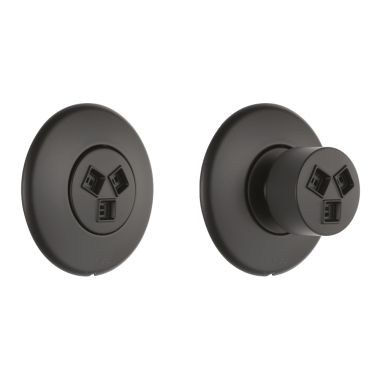 Click here to see Brizo SH84100-BL Brizo SH84100-BL Matte Black Soothing HydraChoice Round Body Spray Sprayhead