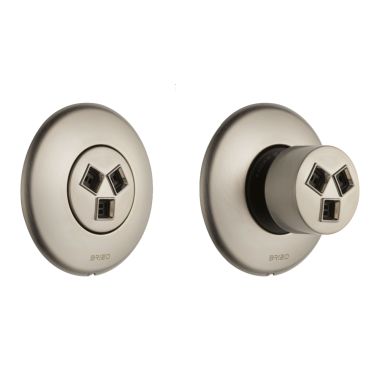 Click here to see Brizo SH84100-NK Brizo SH84100-NK Luxe Nickel Soothing HydraChoice Round Body Spray Sprayhead