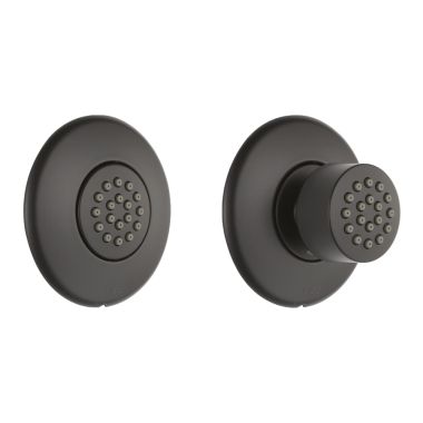 Click here to see Brizo T84613-BL Brizo Essential Hydrachoice Max Round Body Spray Trim, 1.5 GPM, Matte Black - T84613-BL