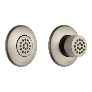 Click here to see Brizo T84613-NK Brizo Essential Hydrachoice Max Round Body Spray Trim, Brilliance Luxe Nickel, 1.5 GPM - T84613-NK