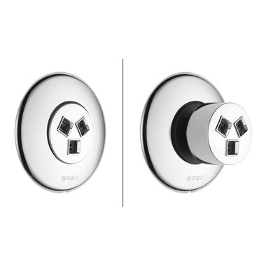 Click here to see Brizo T84613-PC Brizo Essential Hydrachoice Max Round Body Spray Trim, Polished Chrome, 1.5 GPM - T84613-PC