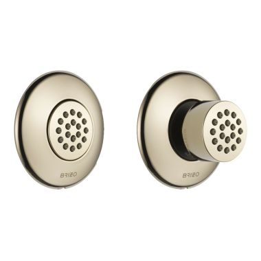 Click here to see Brizo T84613-PN Brizo Essential Hydrachoice Max Round Body Spray Trim, Brilliance Polished Nickel, 1.5 GPM - T84613-PN