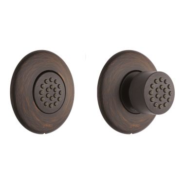 Click here to see Brizo T84613-RB Brizo Essential Hydrachoice Max Round Body Spray Trim, Venetian Bronze, 1.5 GPM - T84613-RB