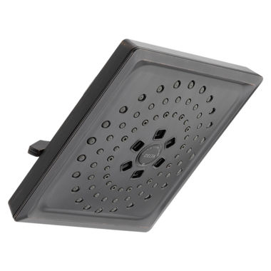 Click here to see Delta 52684-RB Delta H2Okinetic 3-Setting Raincan Shower Head, 1.75 GPM, Venetian Bronze - 52684-RB