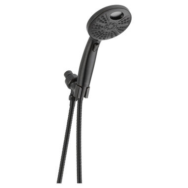 Click here to see Delta 54446-RB-PK Delta 4-3/4in Temp2O Six-Setting Hand Shower with Arm Mount and Dual Check Valves, Touch-Clean, 2.0 GPM, Venetian Bronze - 54446-RB-PK