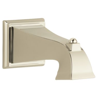Click here to see Delta RP54323PN Delta RP54323PN Dryden Polished Nickel Non-Diverter Tub Spout
