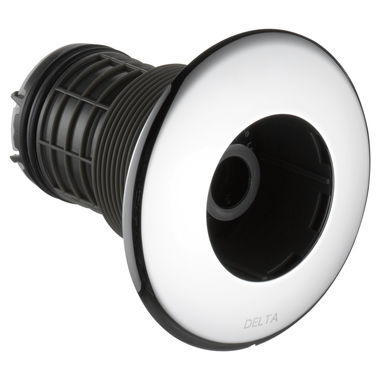 Click here to see Delta T50010 Delta HydraChoice Round Body Spray Trim, 1.0 GPM, Flush Mount Installation, Chrome - T50010-SS