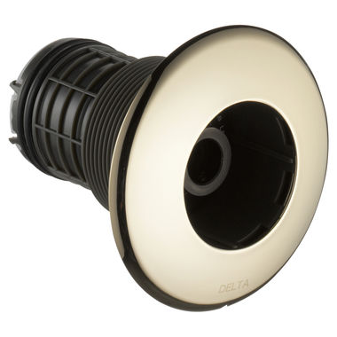 Click here to see Delta T50010-PN Delta HydraChoice Round Body Spray Trim, 1.0 GPM, Flush Mount Installation, Polished Nickel - T50010-PN