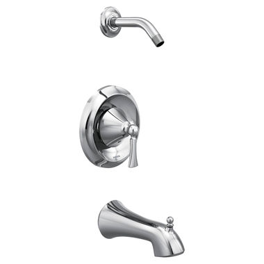 Click here to see Moen T4503NH Moen T4503NH Single-Handle Tub/Shower Trim Kit (no shower head)