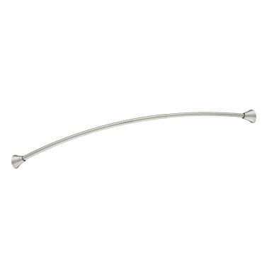 Click here to see Moen CSR2172BN Moen CSR2172BN CSI Curved Tension Shower Rod, Brushed Nickel Finish